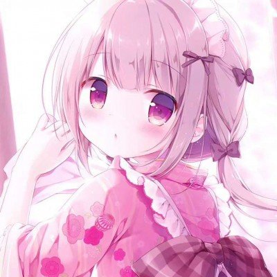 7岁女孩自带白刘海